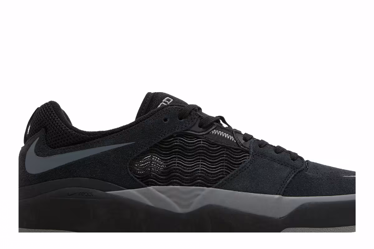 Nike Ishod Wair SB Black Dark Grey, view 3