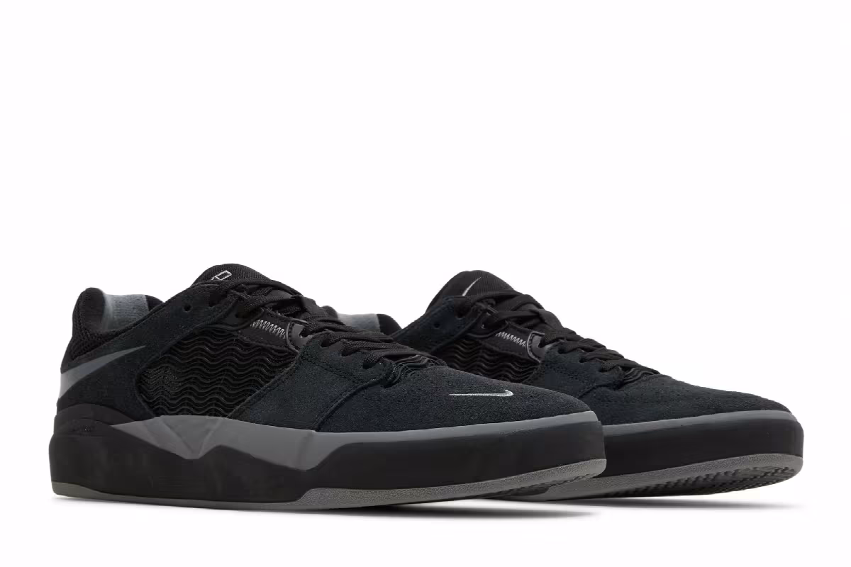 Nike Ishod Wair SB Black Dark Grey, view 9