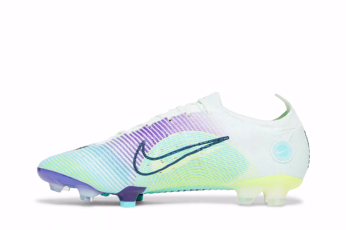 Nike Mercurial Vapor 14 Elite FG Dream Speed - Barely Green Electro Purple, view 4