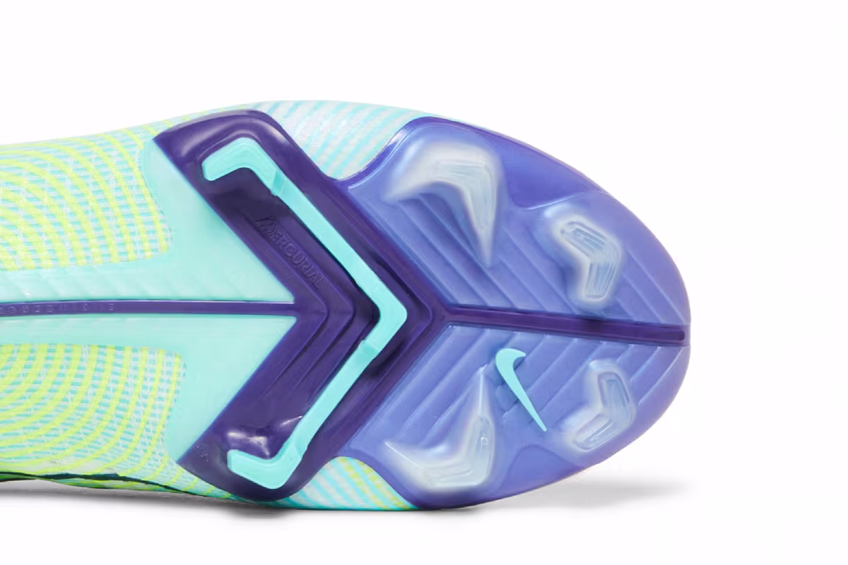 Nike Mercurial Vapor 14 Elite FG Dream Speed - Barely Green Electro Purple, view 6