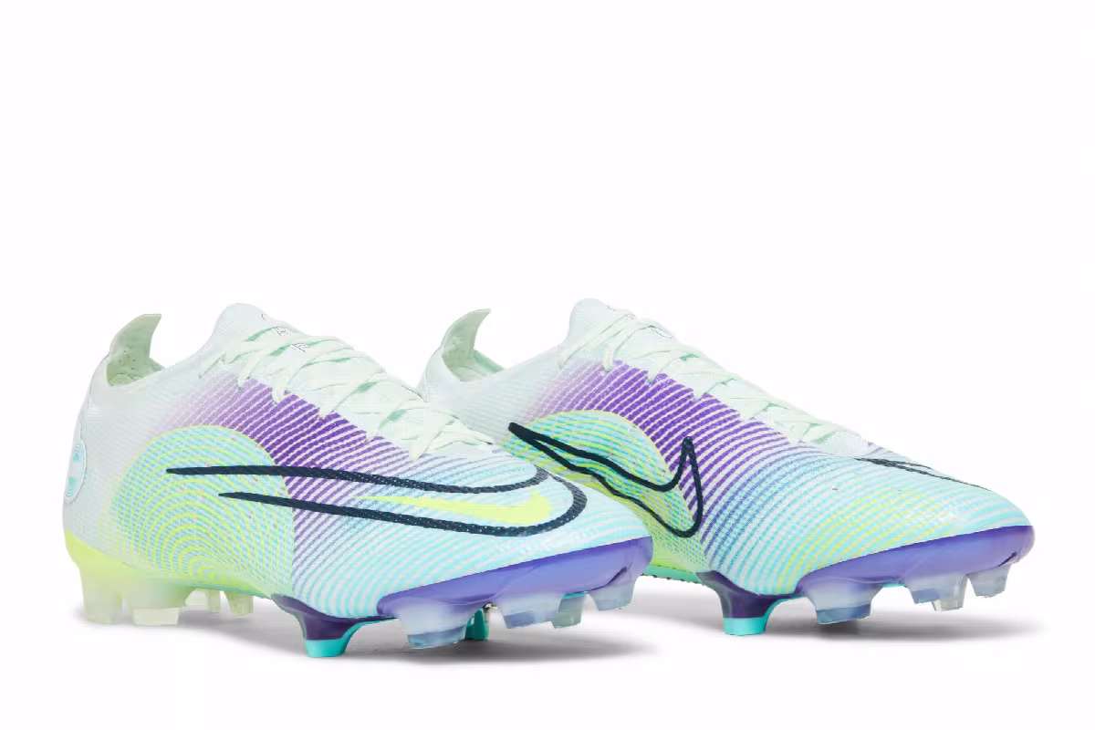 Nike Mercurial Vapor 14 Elite FG Dream Speed - Barely Green Electro Purple, view 9