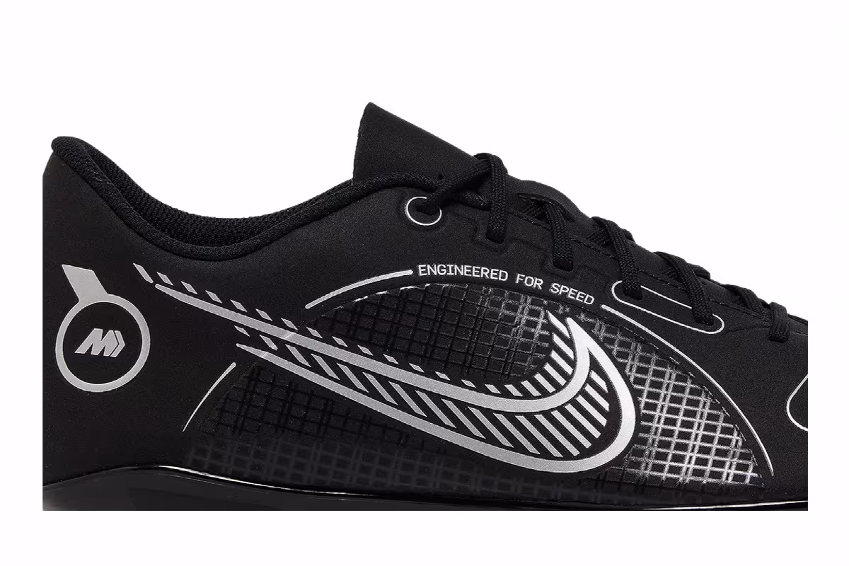Nike Mercurial Vapor 14 Club MG Black Metallic Silver, view 3