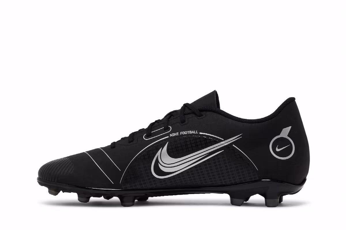 Nike Mercurial Vapor 14 Club MG Black Metallic Silver, view 4