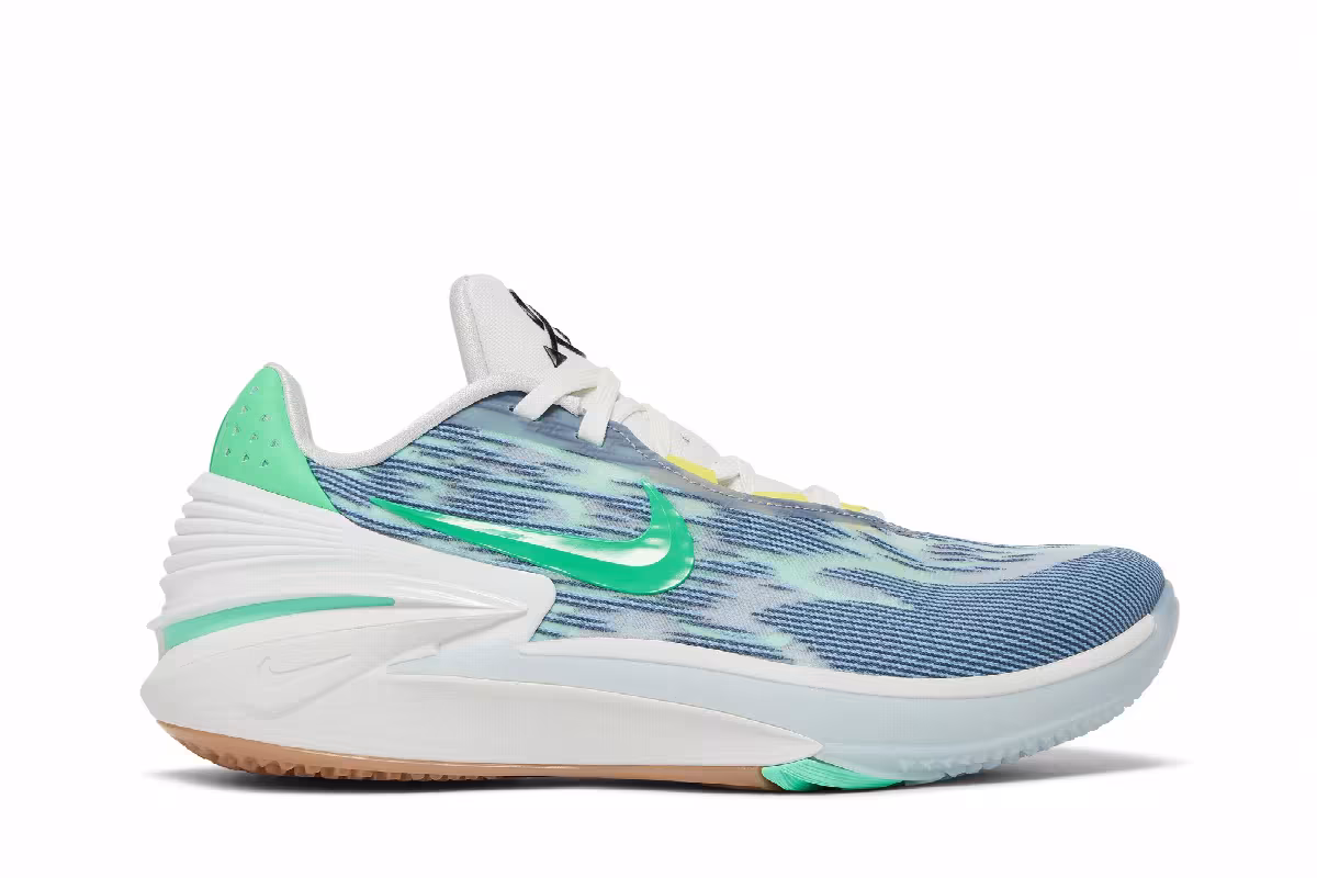 Nike Air Zoom GT Cut 2 Leche Blue Green Glow, view 2