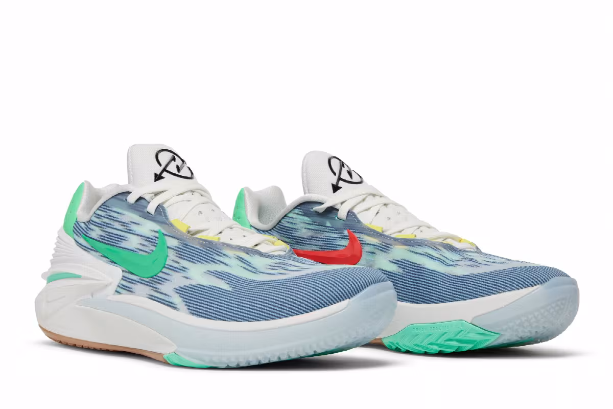 Nike Air Zoom GT Cut 2 Leche Blue Green Glow, view 9