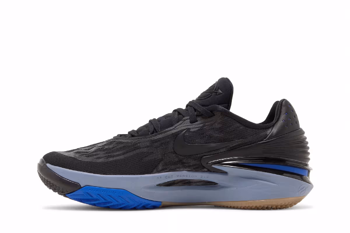 Nike Air Zoom GT Cut 2 EP Black Racer Blue, view 4