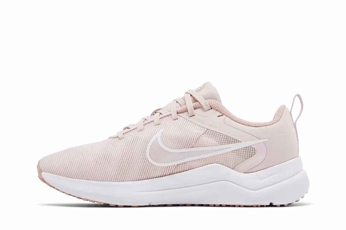 Nike Women's Downshifter 12 Barely Rose Pink Oxford, view 4