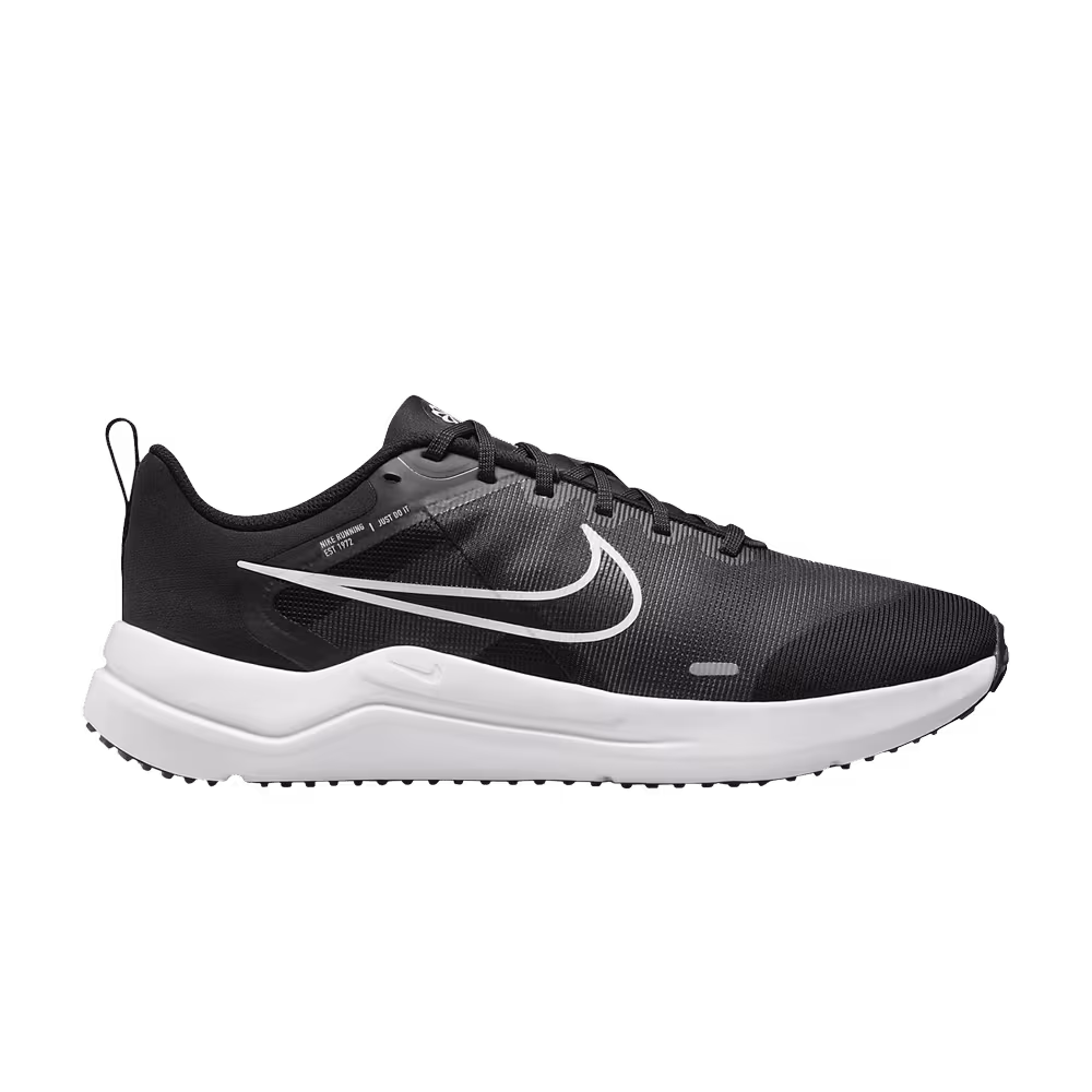 Nike Downshifter 12 Extra Wide Black Pure Platinum