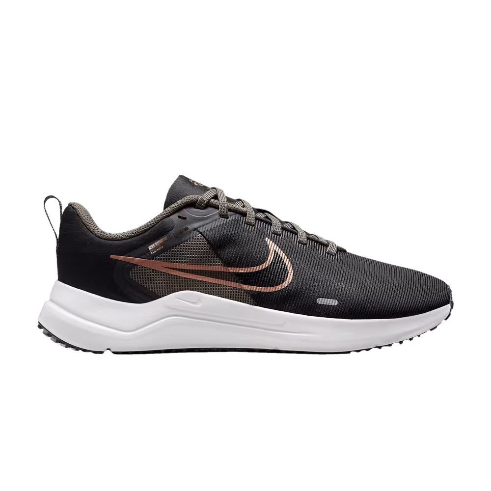 Nike Women's Downshifter 12 Dark Smoke Grey Metallic Copper