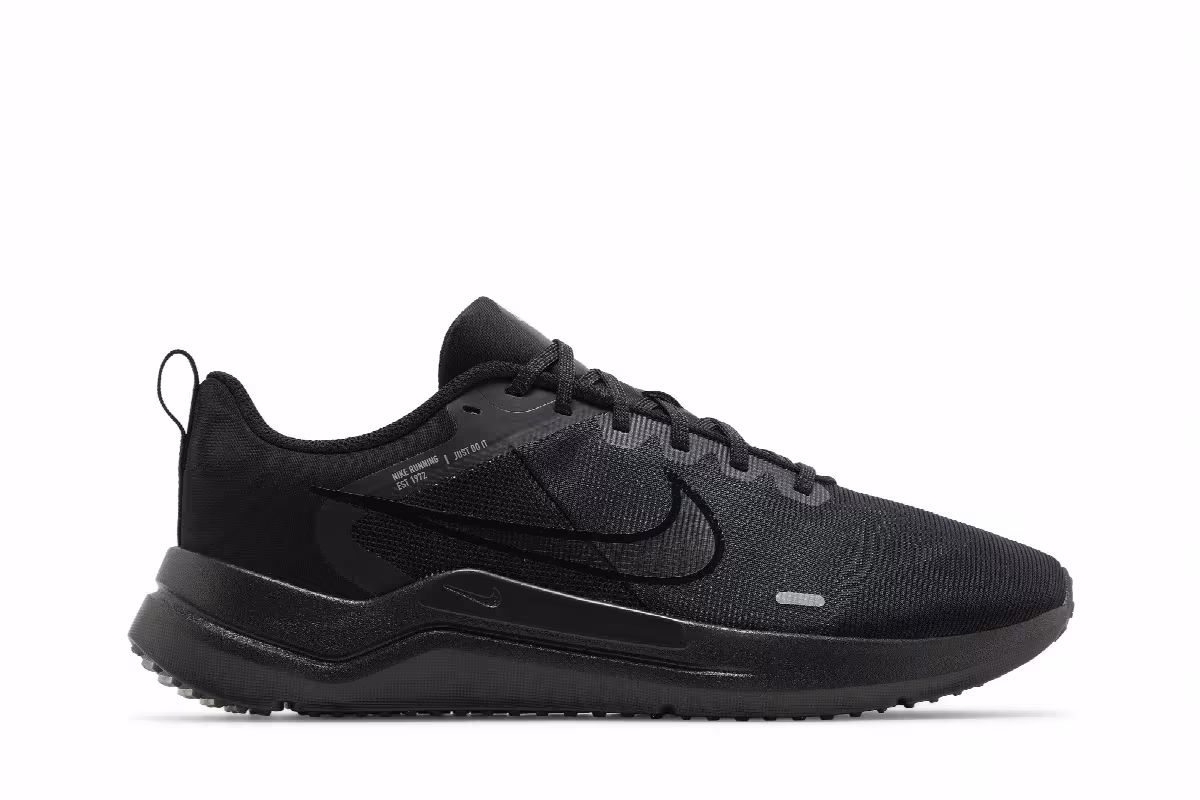 Nike Downshifter 12 Black Particle Grey, view 2