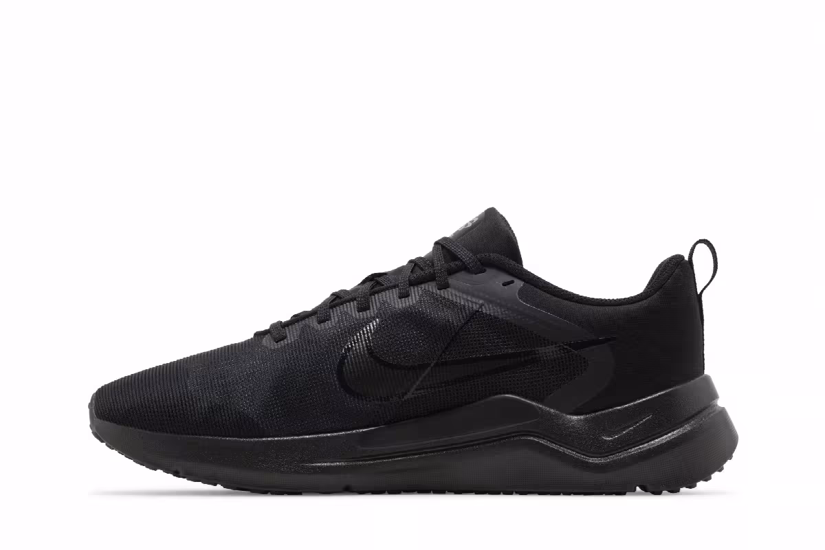 Nike Downshifter 12 Black Particle Grey, view 4