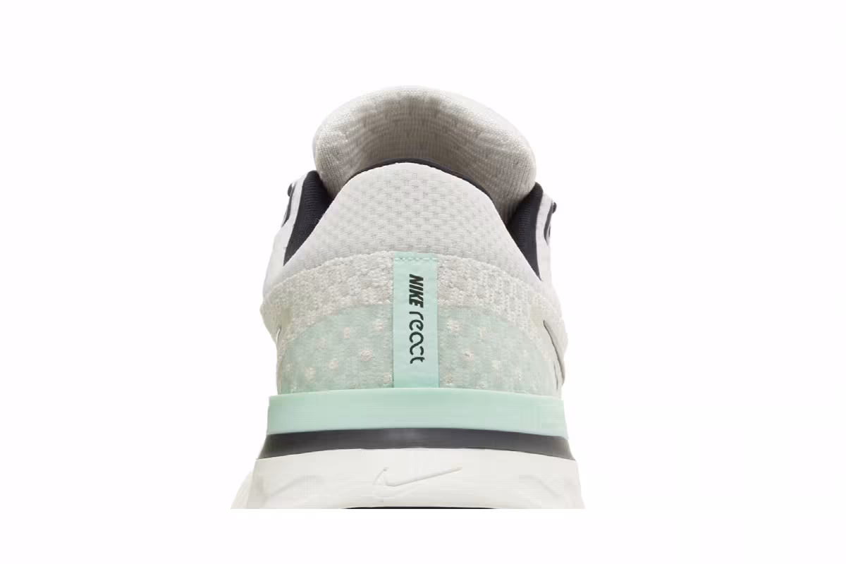 Nike React Infinity Run Flyknit 3 Phantom Black Mint, view 8