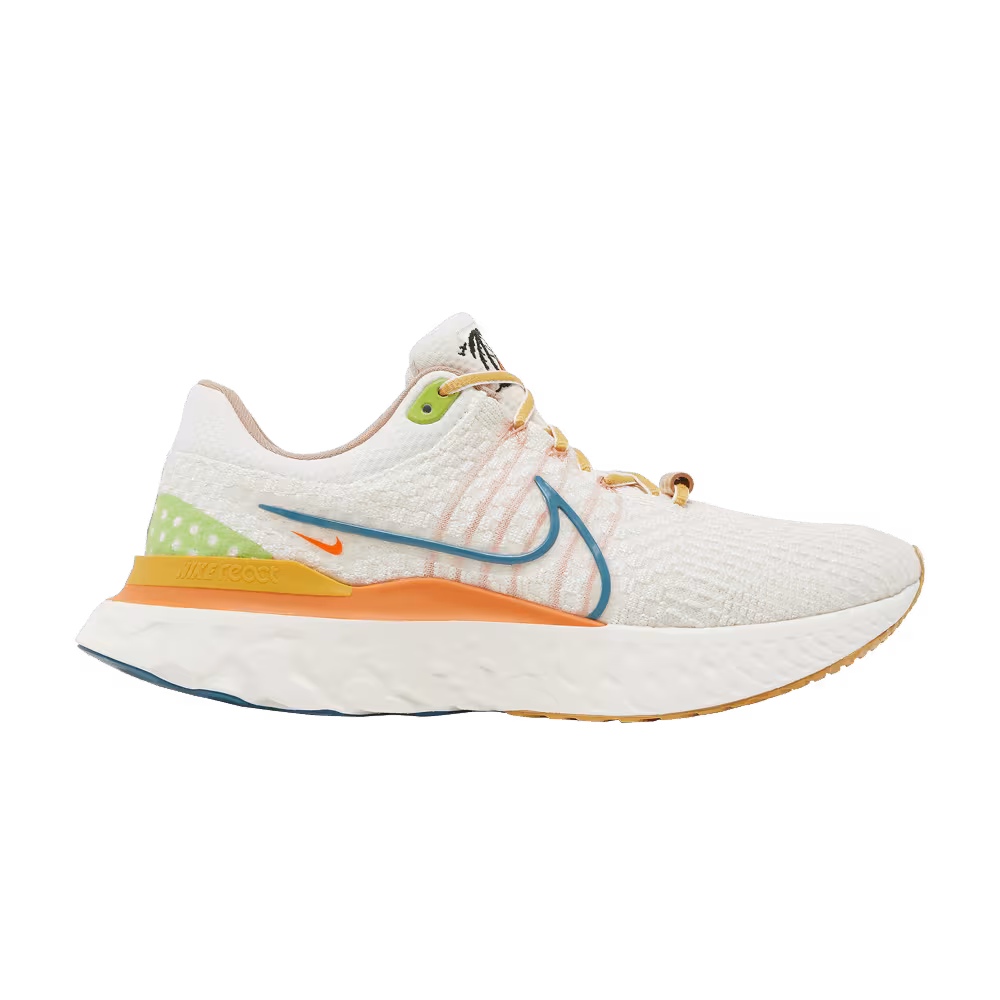 Nike React Infinity Run Flyknit 3 Sail Hot Curry