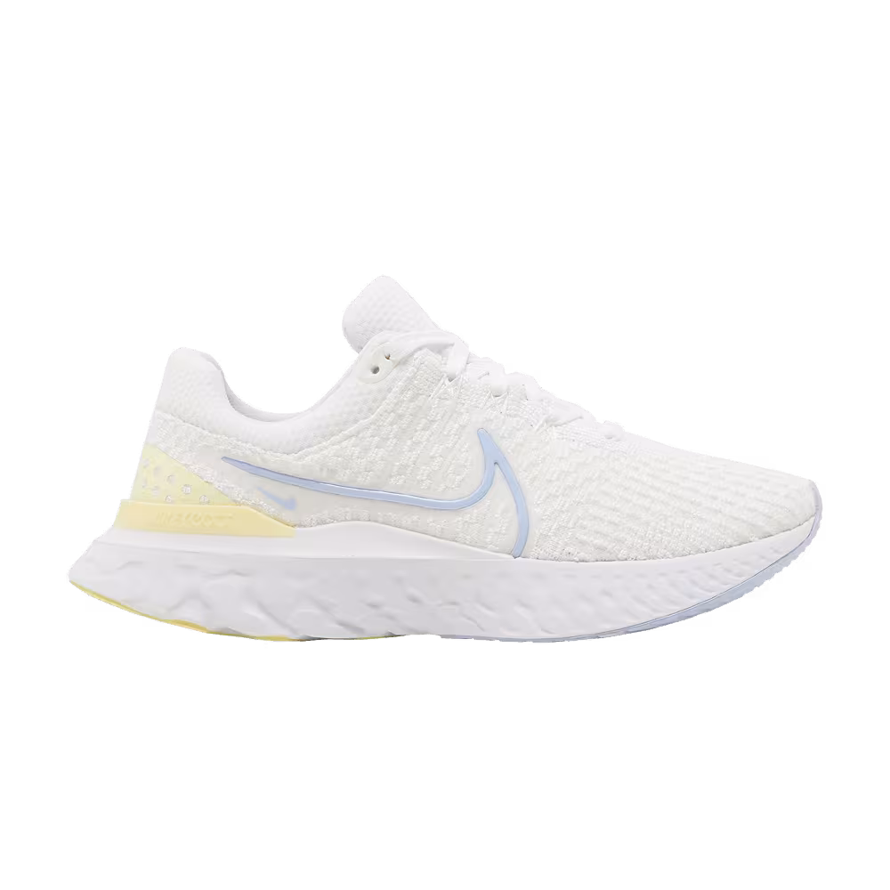 Nike Women's React Infinity Run Flyknit 3 White Light Marine