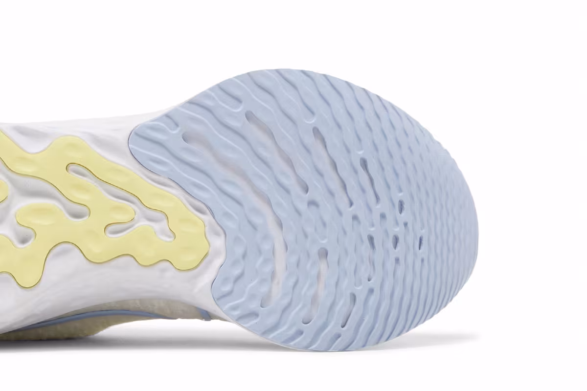 Nike Women's React Infinity Run Flyknit 3 White Light Marine, view 6