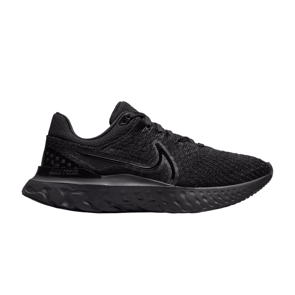 Nike Women's React Infinity Run Flyknit 3 Triple Black