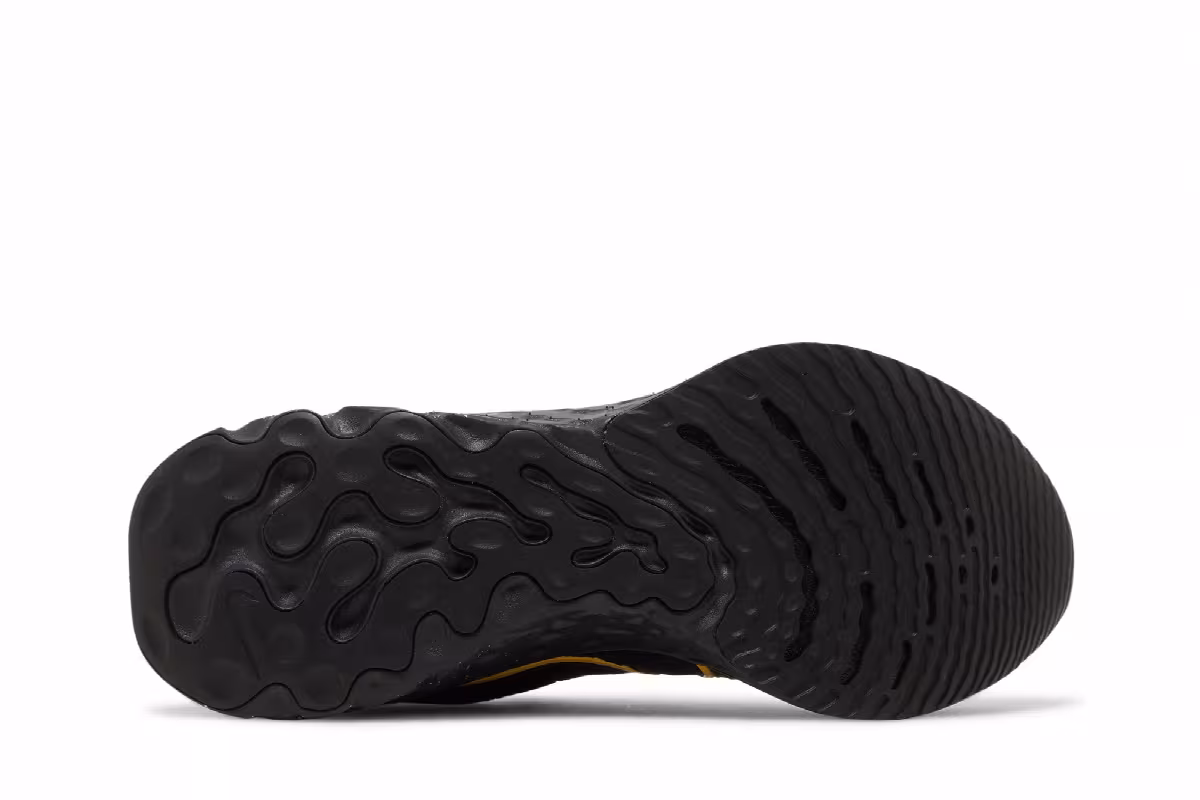 Nike React Infinity Run Flyknit 3 Black Citron Royal, view 5