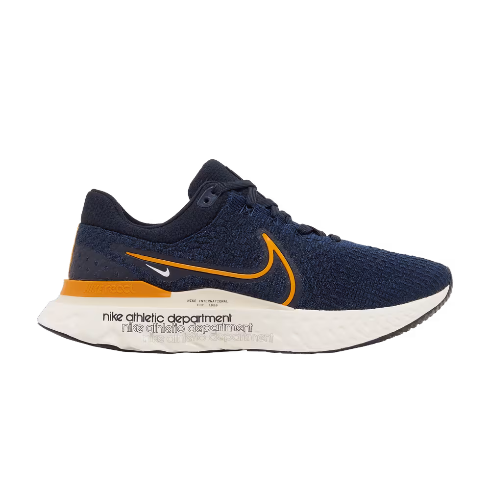 Nike React Infinity Run Flyknit 3 Premium Dark Obsidian
