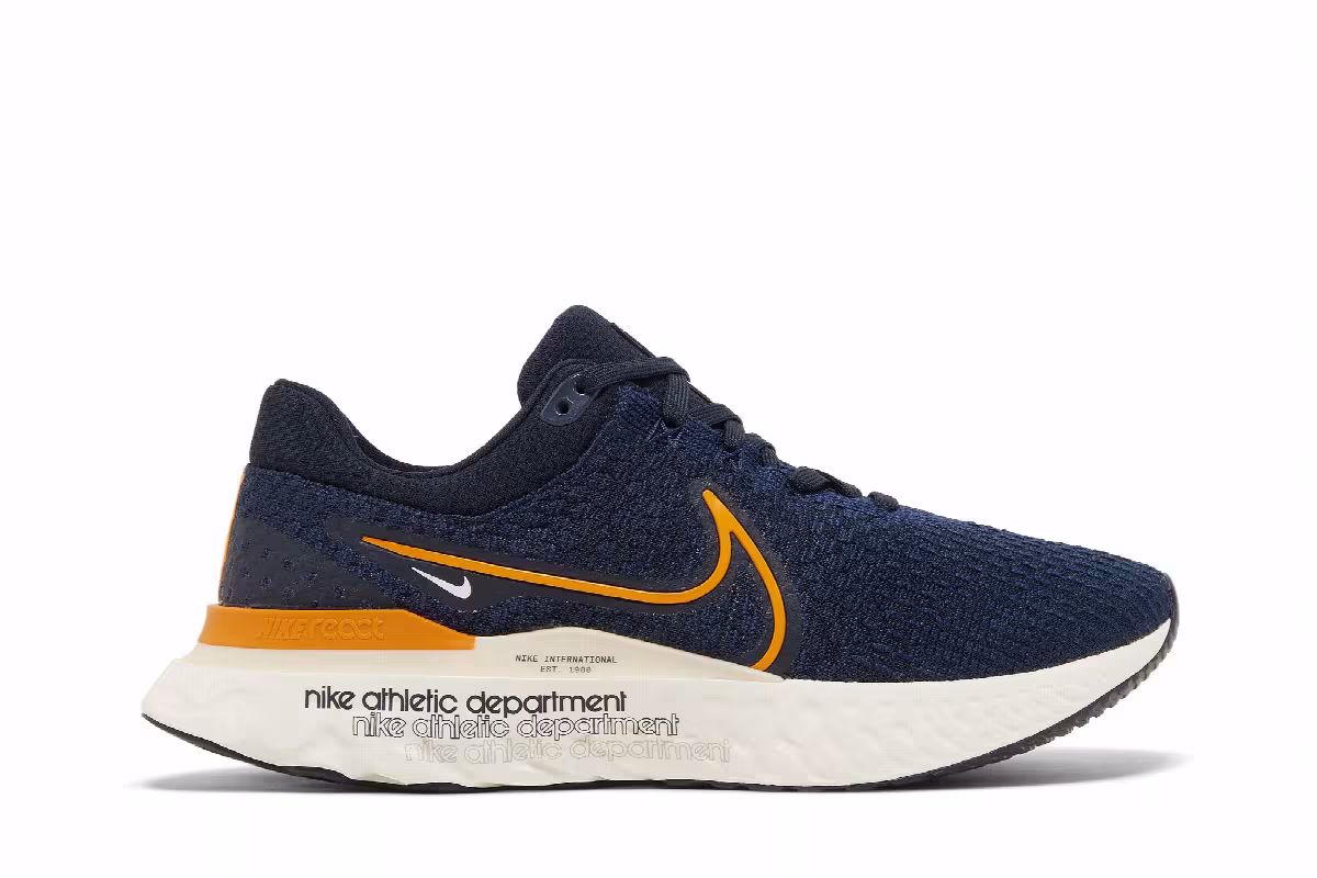 Nike React Infinity Run Flyknit 3 Premium Dark Obsidian, view 2