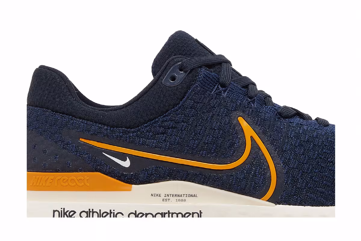 Nike React Infinity Run Flyknit 3 Premium Dark Obsidian, view 3