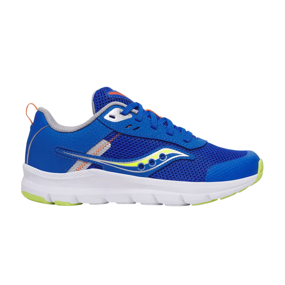 Saucony Axon KDZ Big Kid Blue Citron