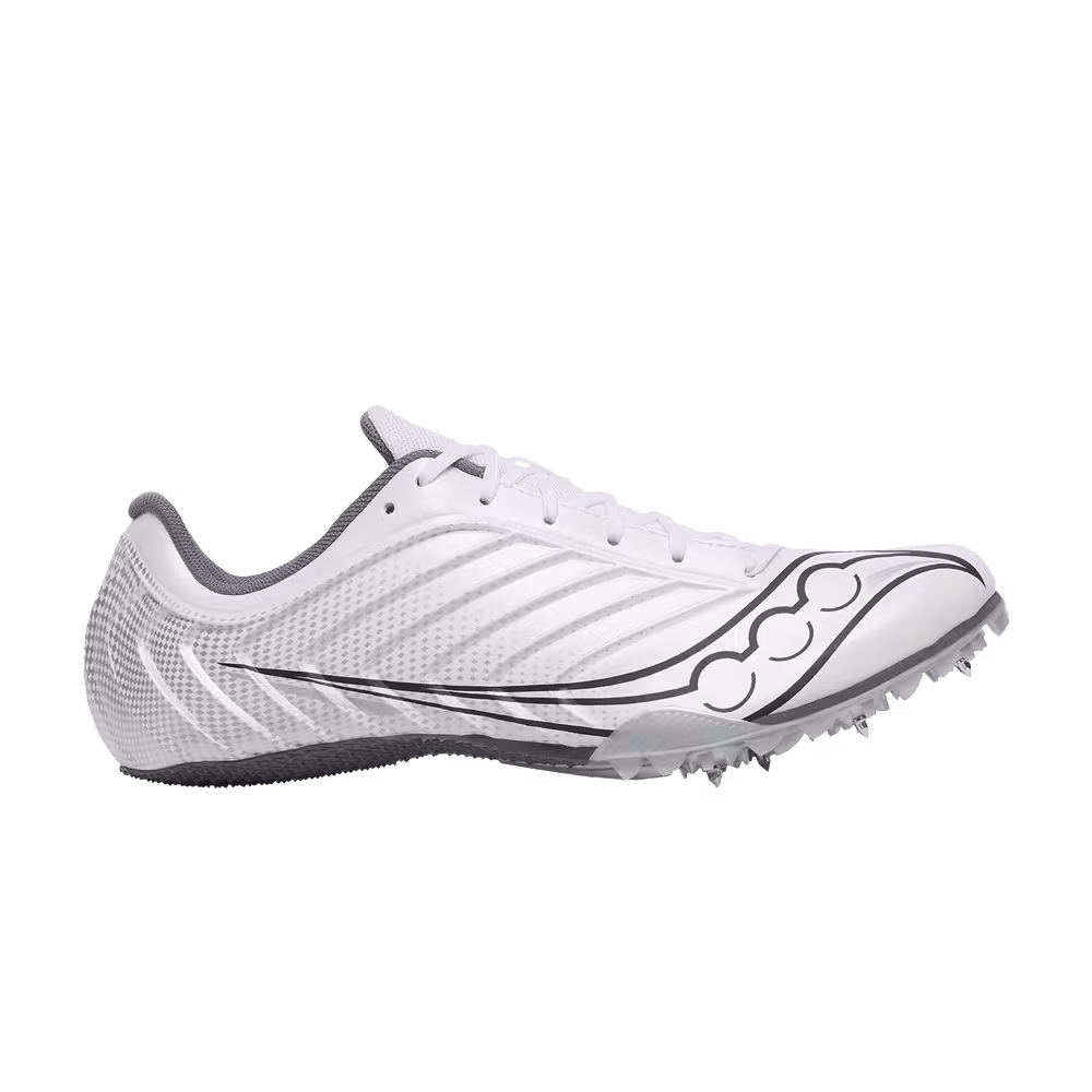 Saucony Spitfire 5 White Carbon