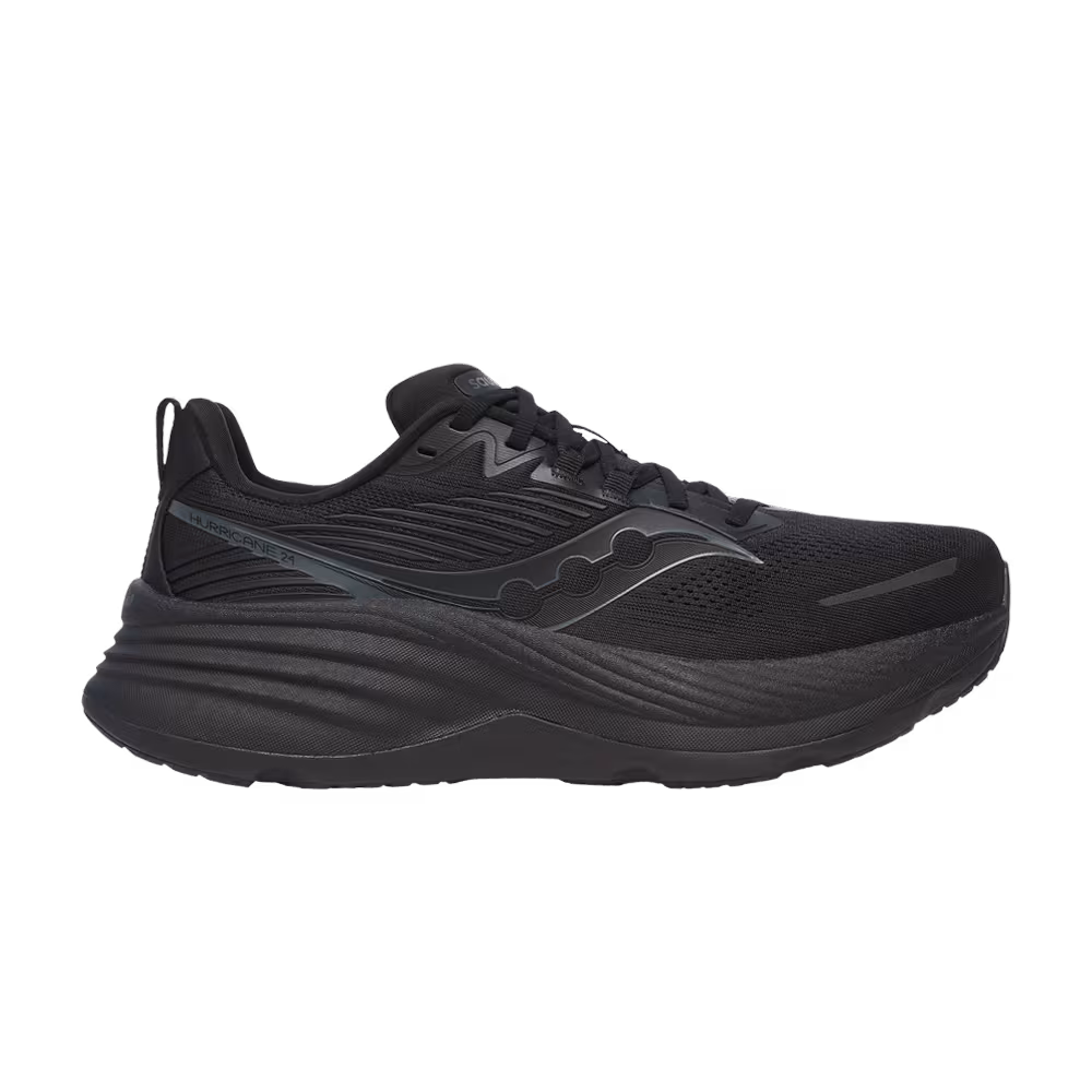 Saucony Hurricane 24 Triple Black