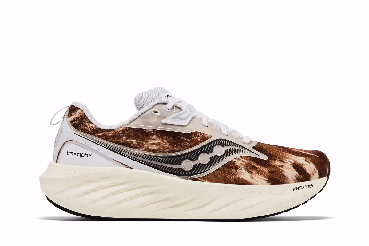 Women's Nordstrom x Saucony Triumph 22 Brindle, view 2