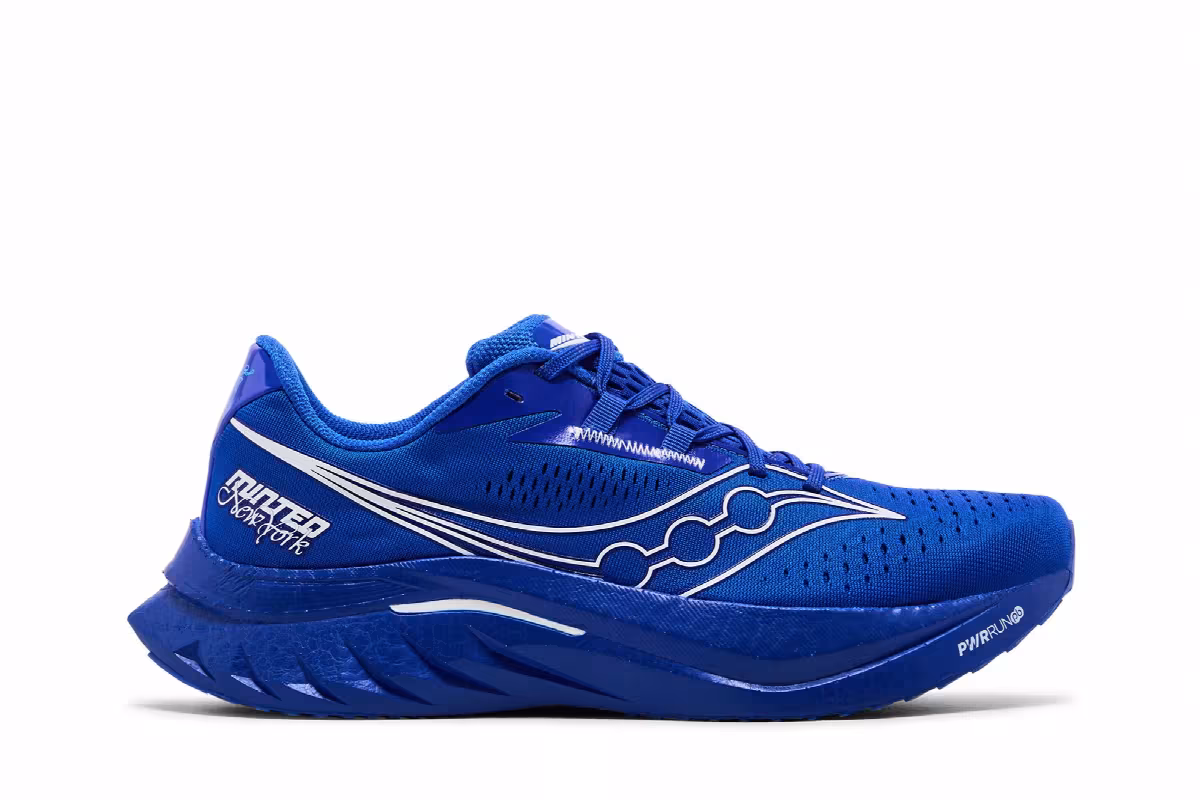 Minted New York x Saucony Endorphin Speed 4 Blue, view 2