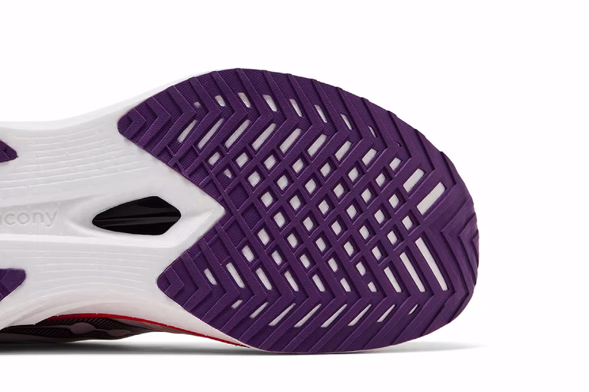 Saucony Endorphin Speed 4 White ViZiOrange, view 6