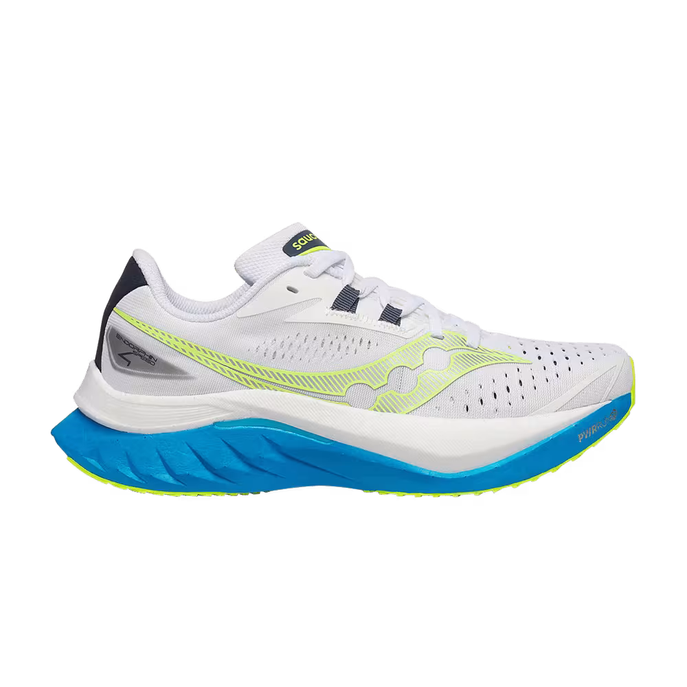 Saucony Women's Endorphin Speed 4 White Viziblue
