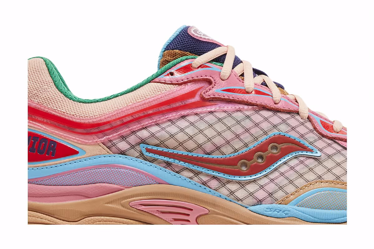Jae Tips x Saucony ProGrid Omni 9 To Do List - Tan, view 3