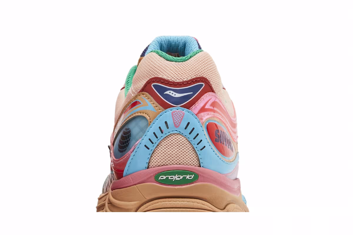 Jae Tips x Saucony ProGrid Omni 9 To Do List - Tan, view 8