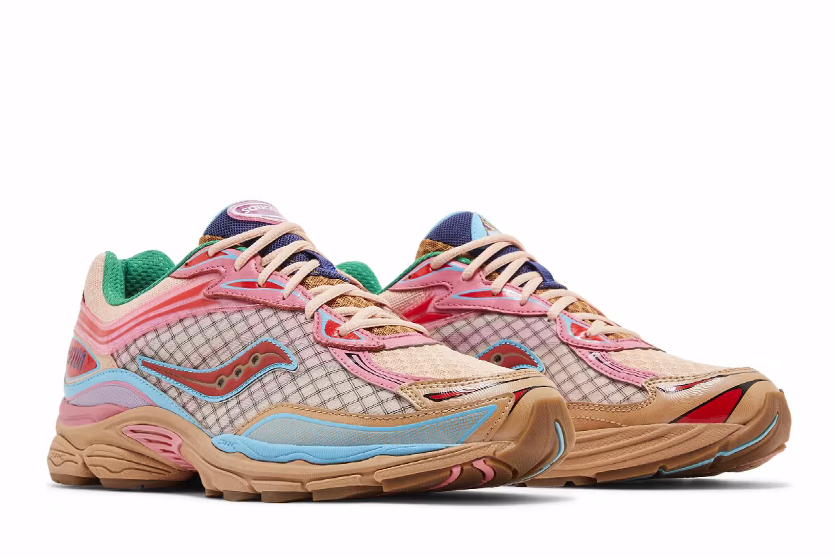 Jae Tips x Saucony ProGrid Omni 9 To Do List - Tan, view 9