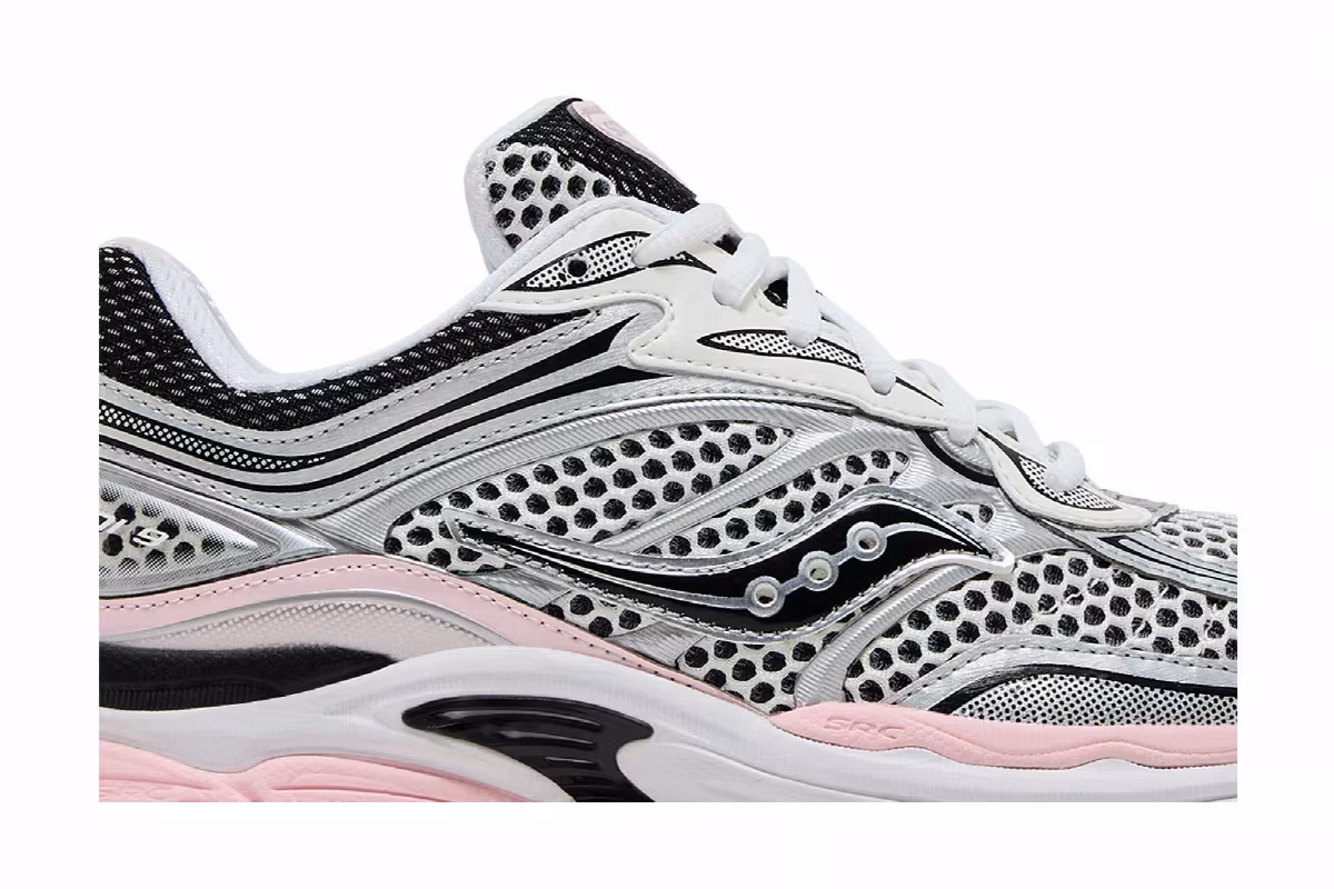 Saucony OG ProGrid Omni 9 Silver Pink, view 3