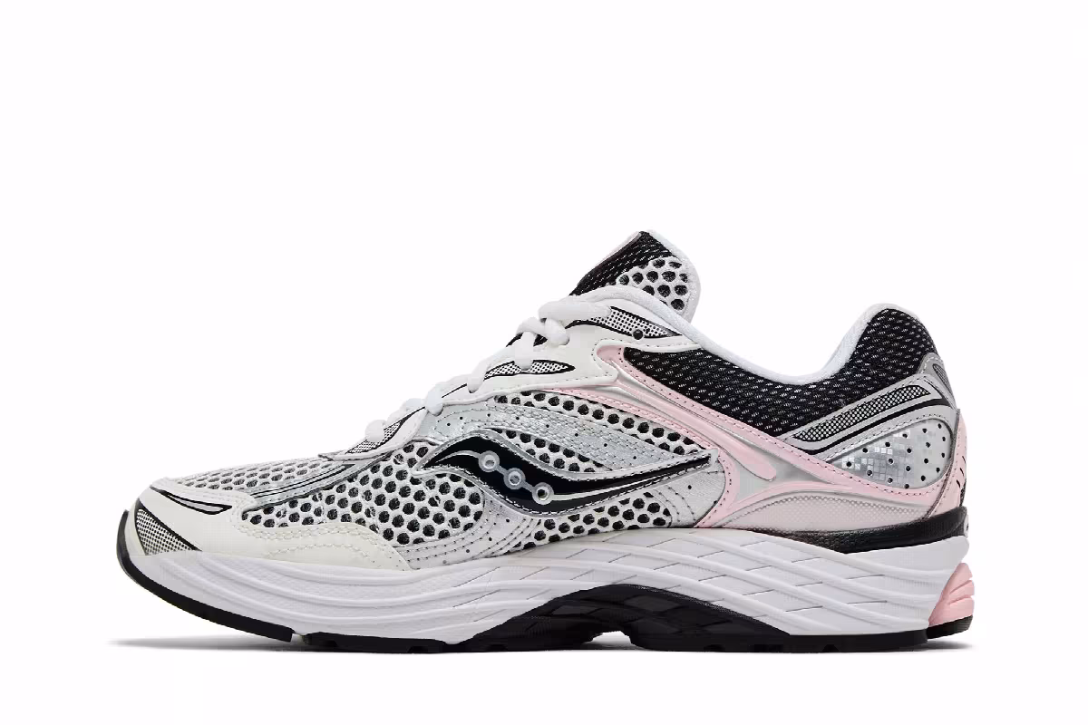 Saucony OG ProGrid Omni 9 Silver Pink, view 4