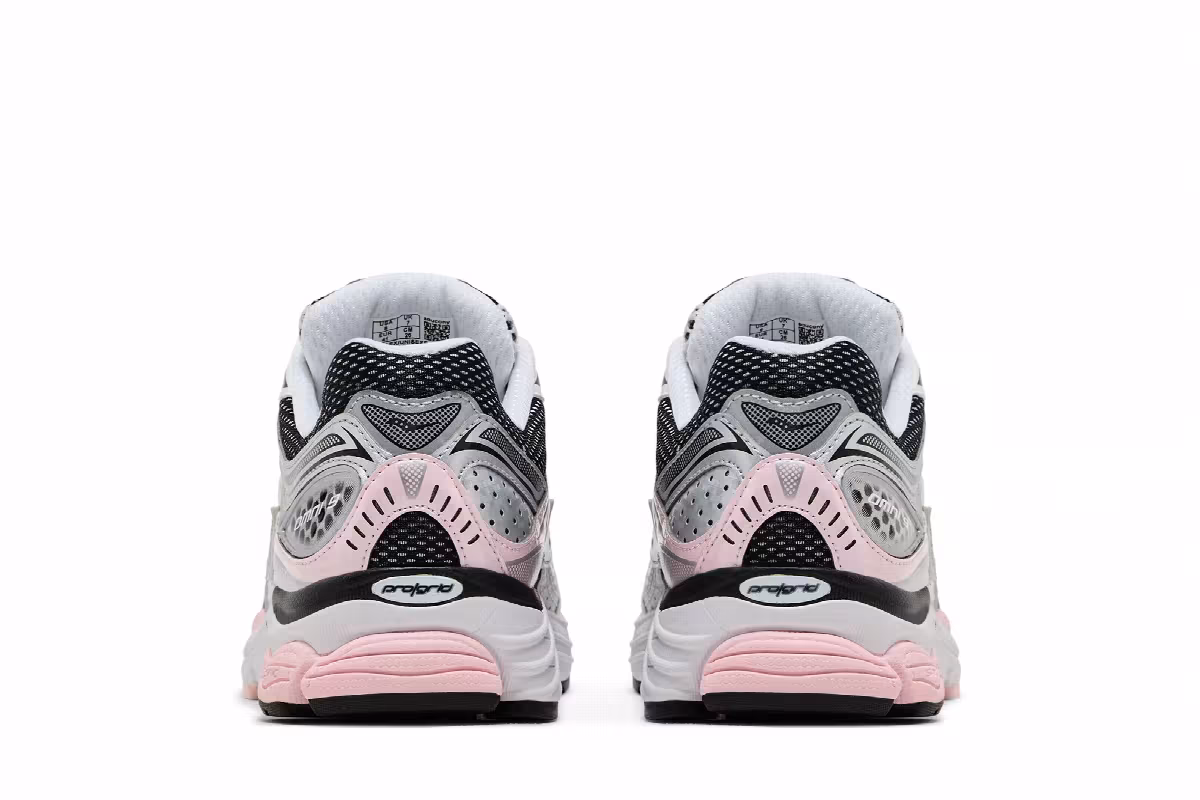 Saucony OG ProGrid Omni 9 Silver Pink, view 7