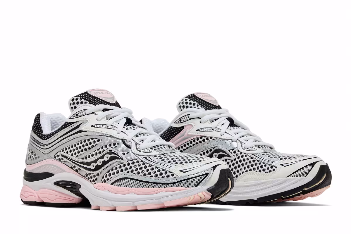 Saucony OG ProGrid Omni 9 Silver Pink, view 9