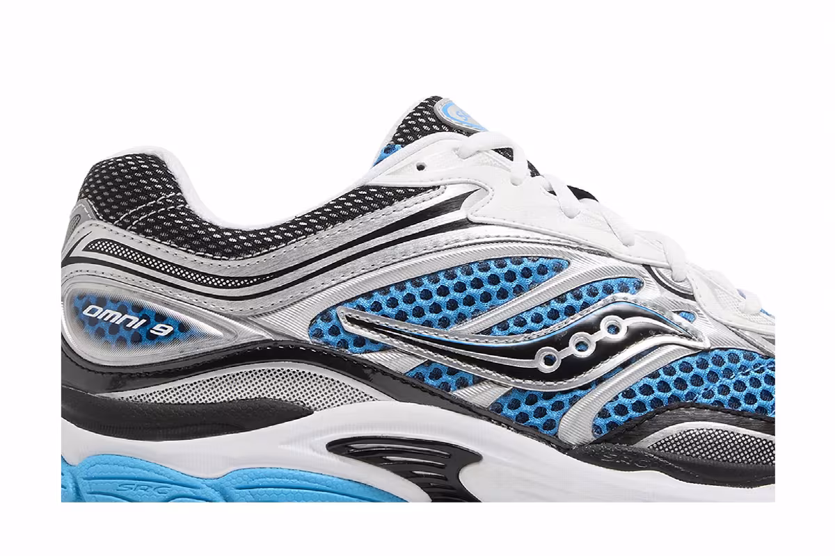 Saucony Progrid Omni 9 OG Royal Silver, view 3