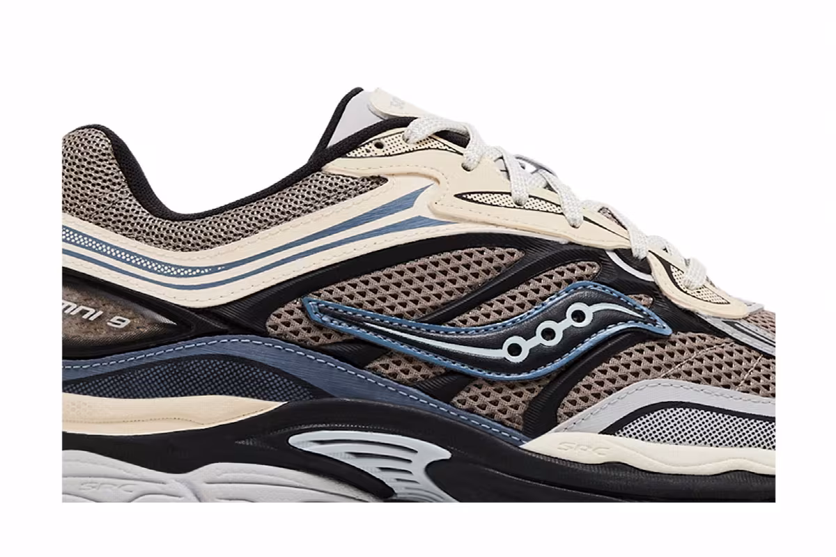 Saucony ProGrid Omni 9 Winter Tech Pack - Gravel Caviar, view 3