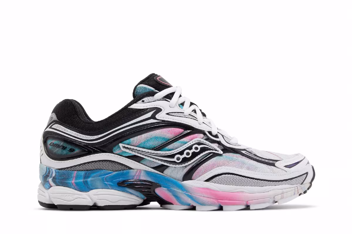 Callen Schaub x Saucony Progrid Omni 9 Artists Series Pack, view 2