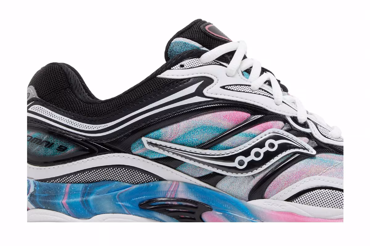 Callen Schaub x Saucony Progrid Omni 9 Artists Series Pack, view 3
