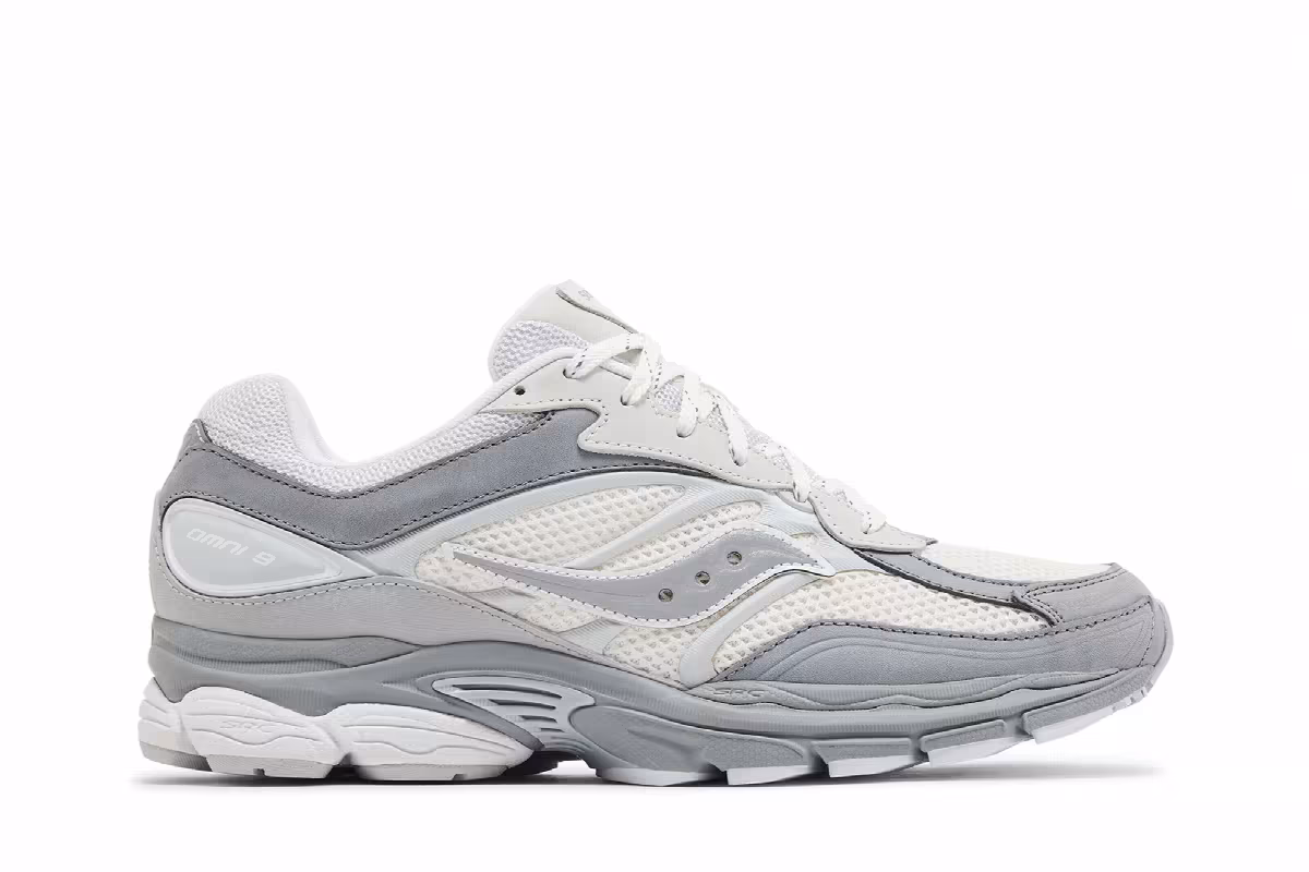 Saucony ProGrid Omni 9 Fabricated Future Pack - Cloud Flint, view 2