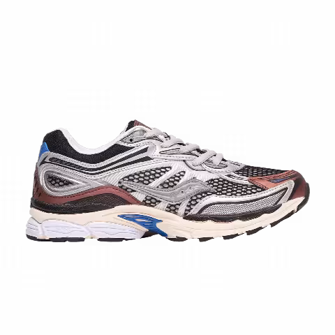 Saucony ProGrid Omni 9 Big Kid 'Black Silver Burgundy'