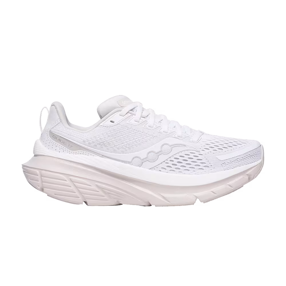 Saucony Women's Guide 17 White Moon