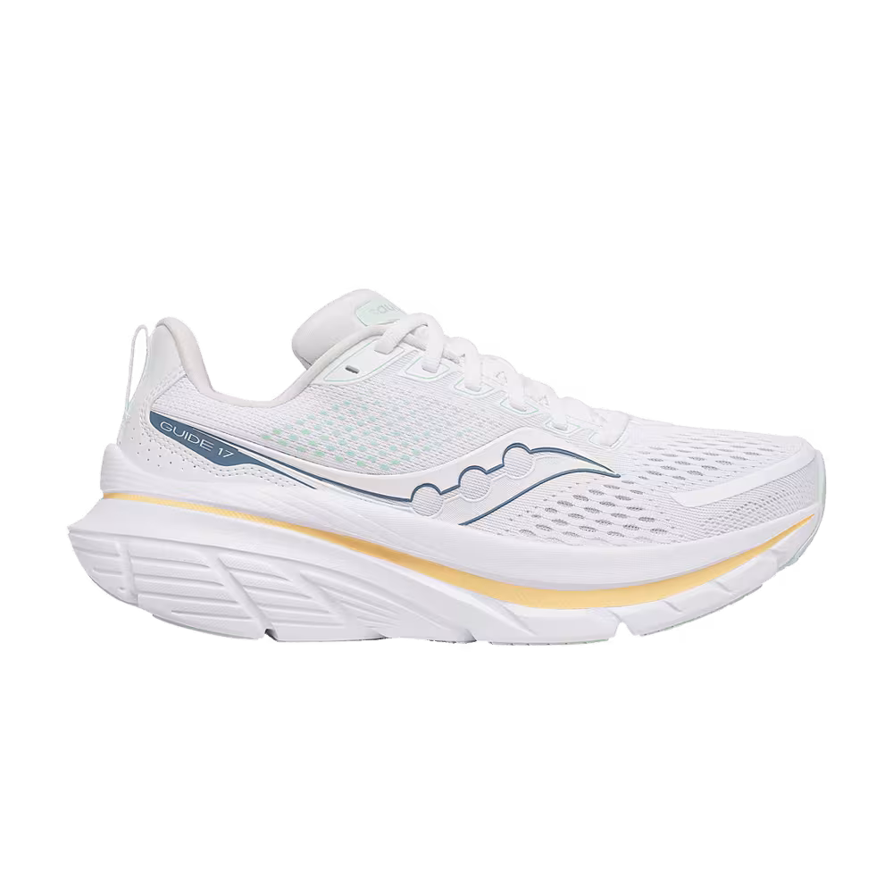 Saucony Women's Guide 17 White Peel