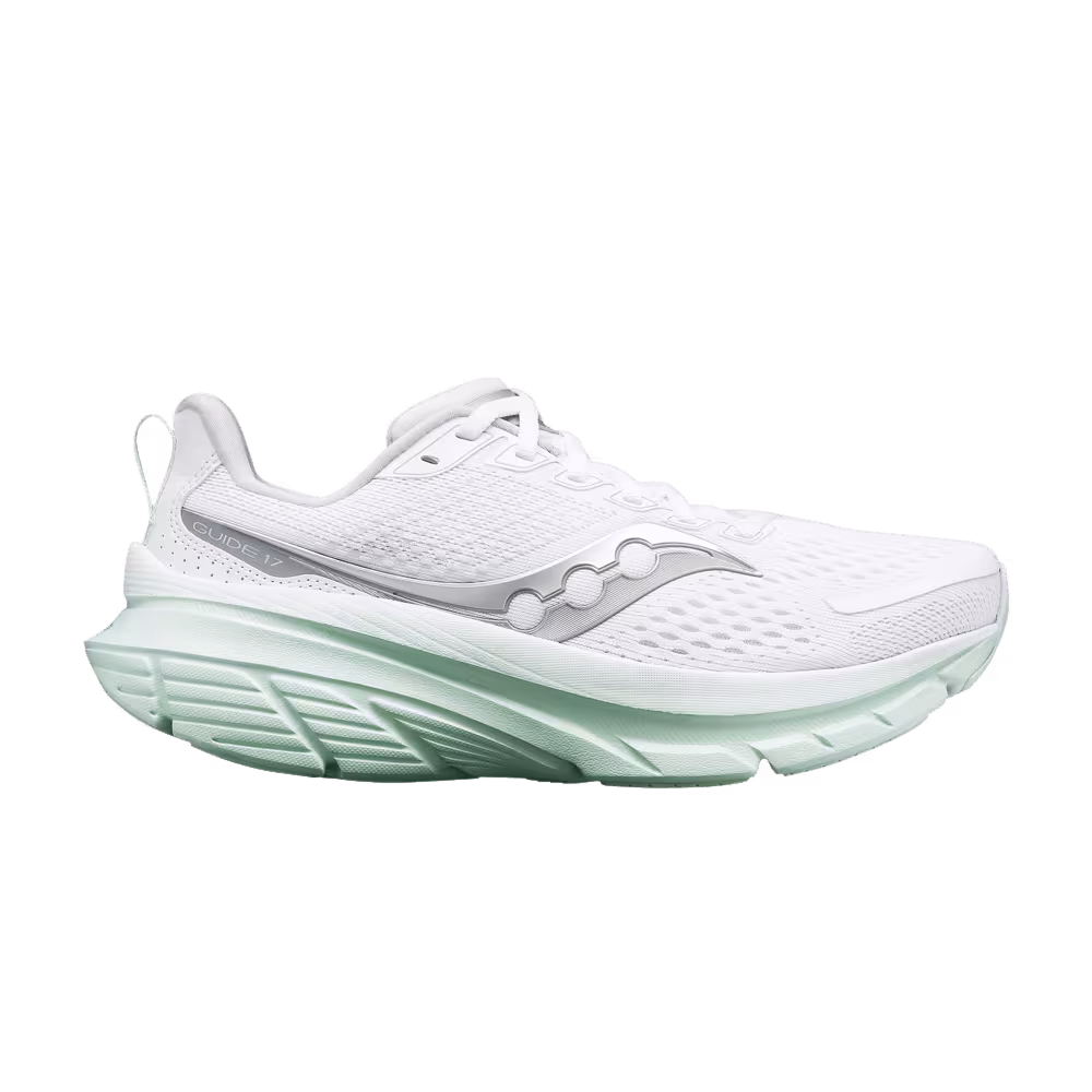 Saucony Women's Guide 17 White Jade
