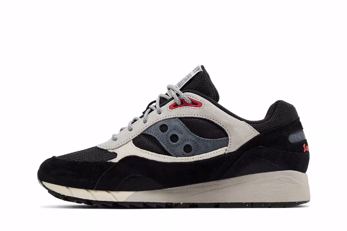 Saucony Shadow 6000 Cordura Black Dove, view 4