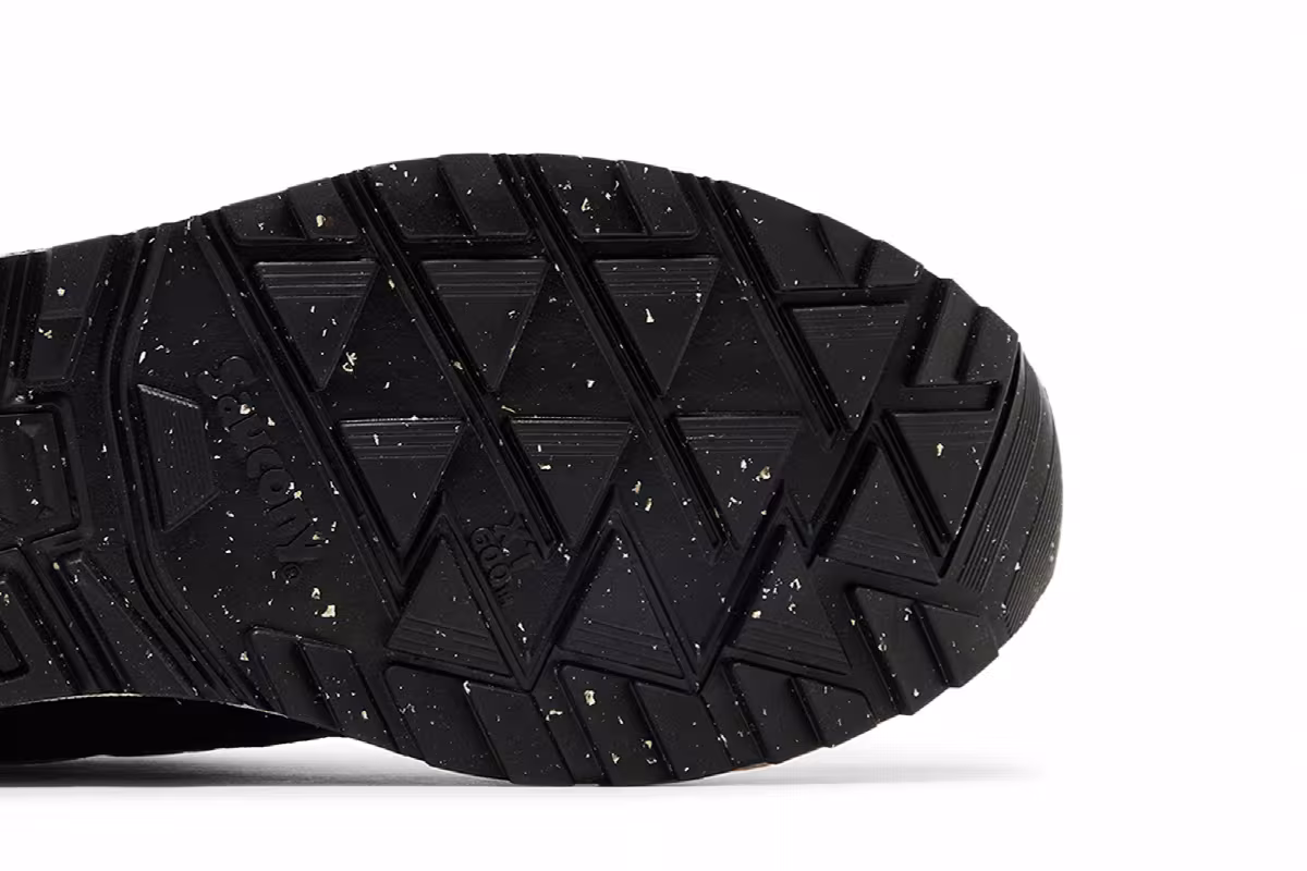 Saucony Shadow 6000 Cordura Black Dove, view 6
