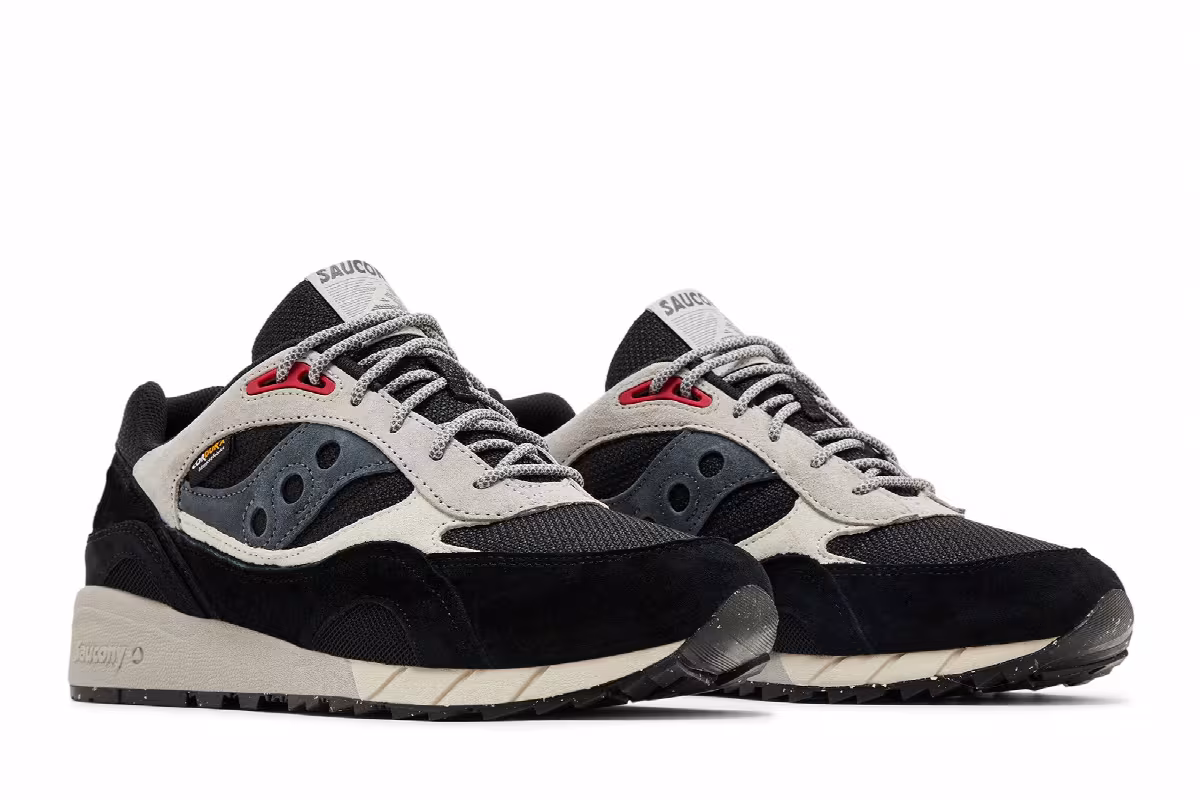 Saucony Shadow 6000 Cordura Black Dove, view 9
